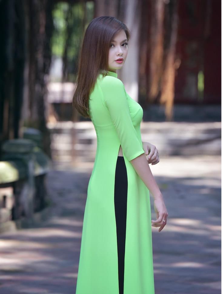 lime-chiffon-ao-dai-double-layers