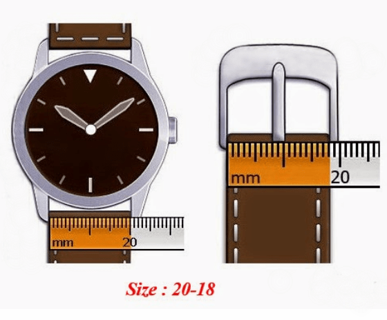 size-wrist-watch-strap