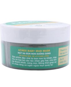acnes mentholatum baby mud mask 100 grams 2