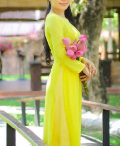 ao-dai-vietnamese-dress-yellow-canary-chiffon